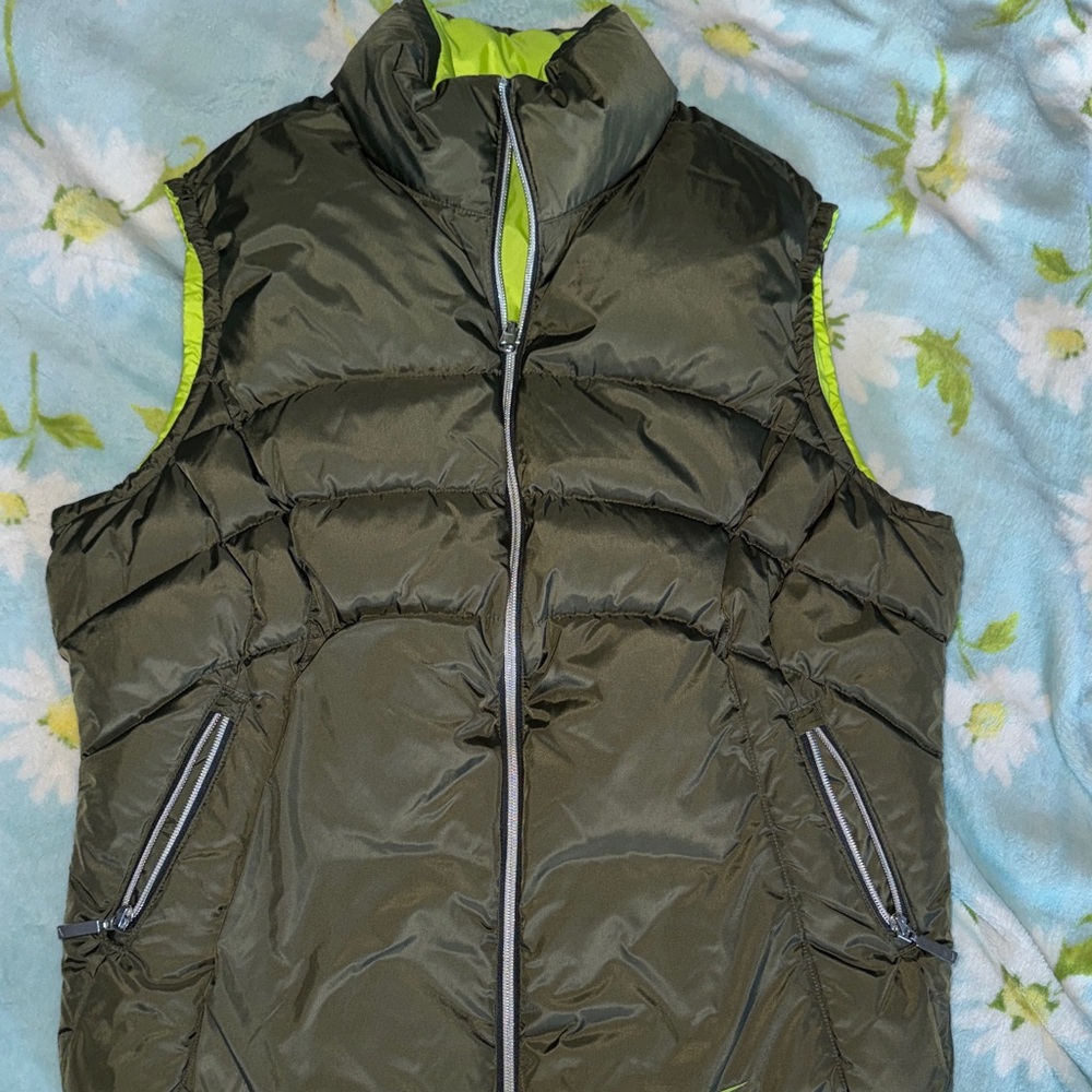 Nike Dark Green Puffer Vest